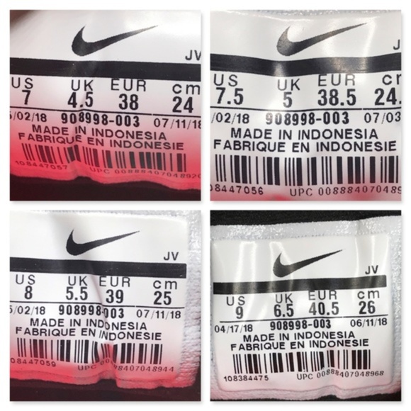 COPY - NEW Nike Lunar Apparent Black Solar Red - Picture 7 of 7